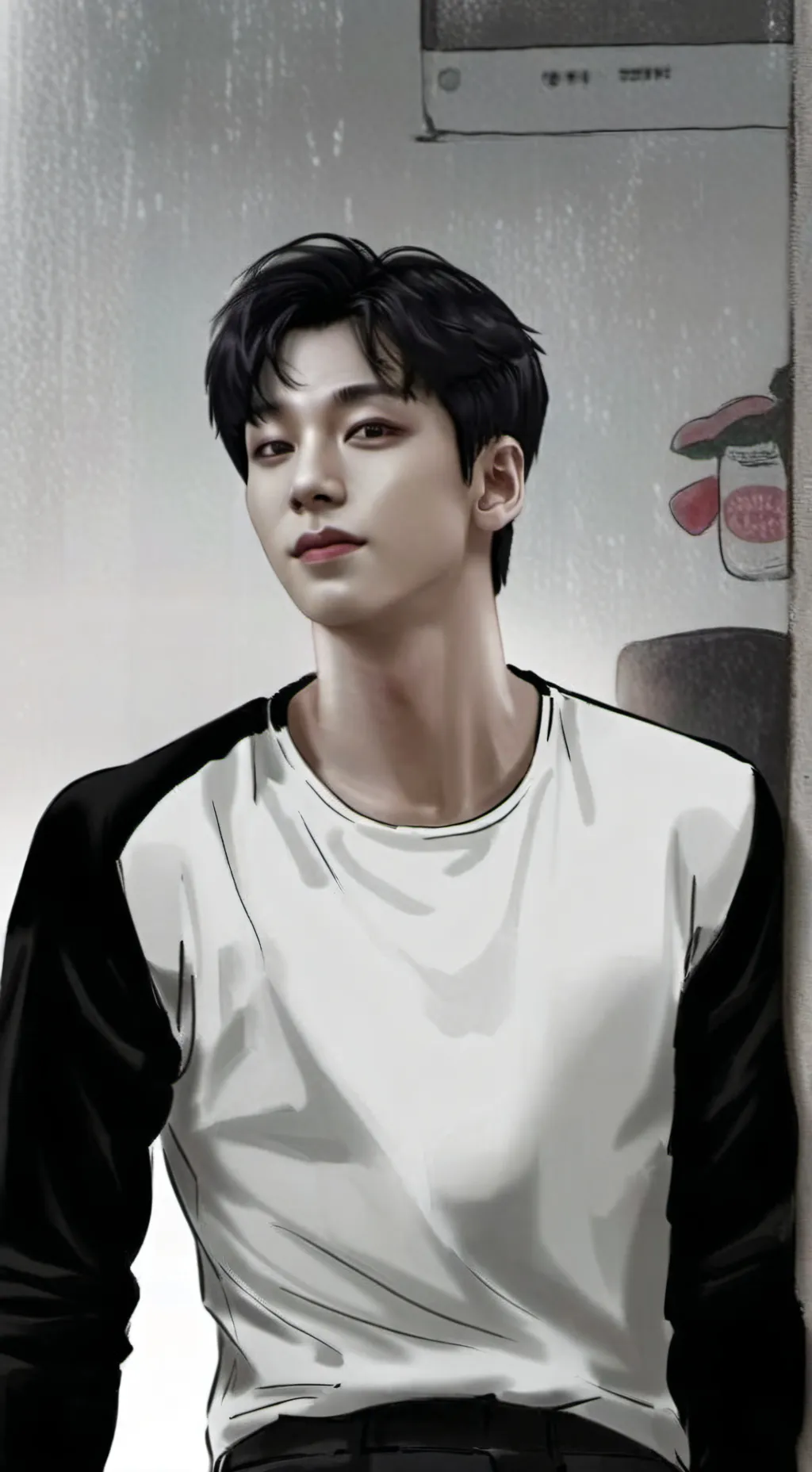 ai character: JUNGKOOK EX background