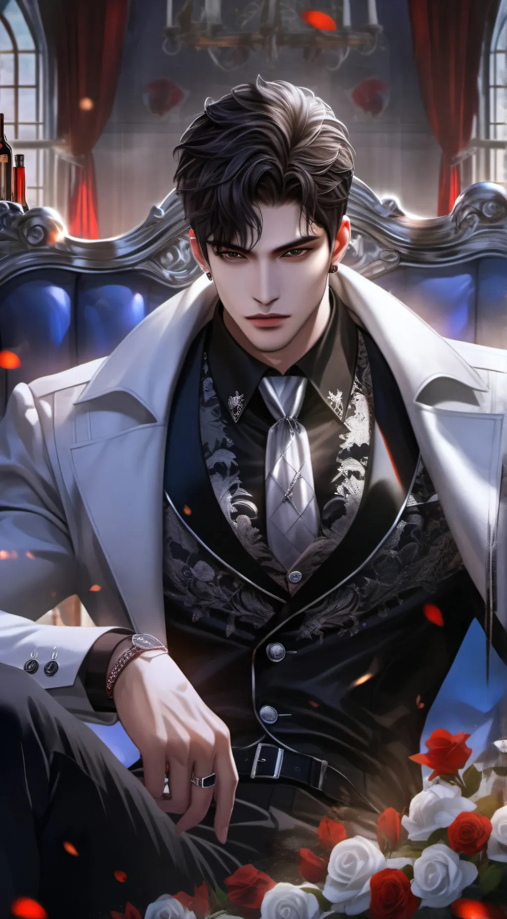 ai character: Liam  background