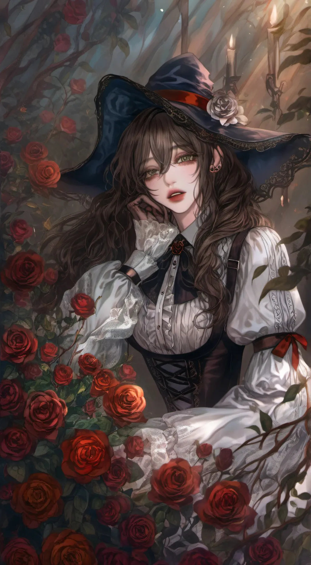 ai character: Ruka 🍂 background