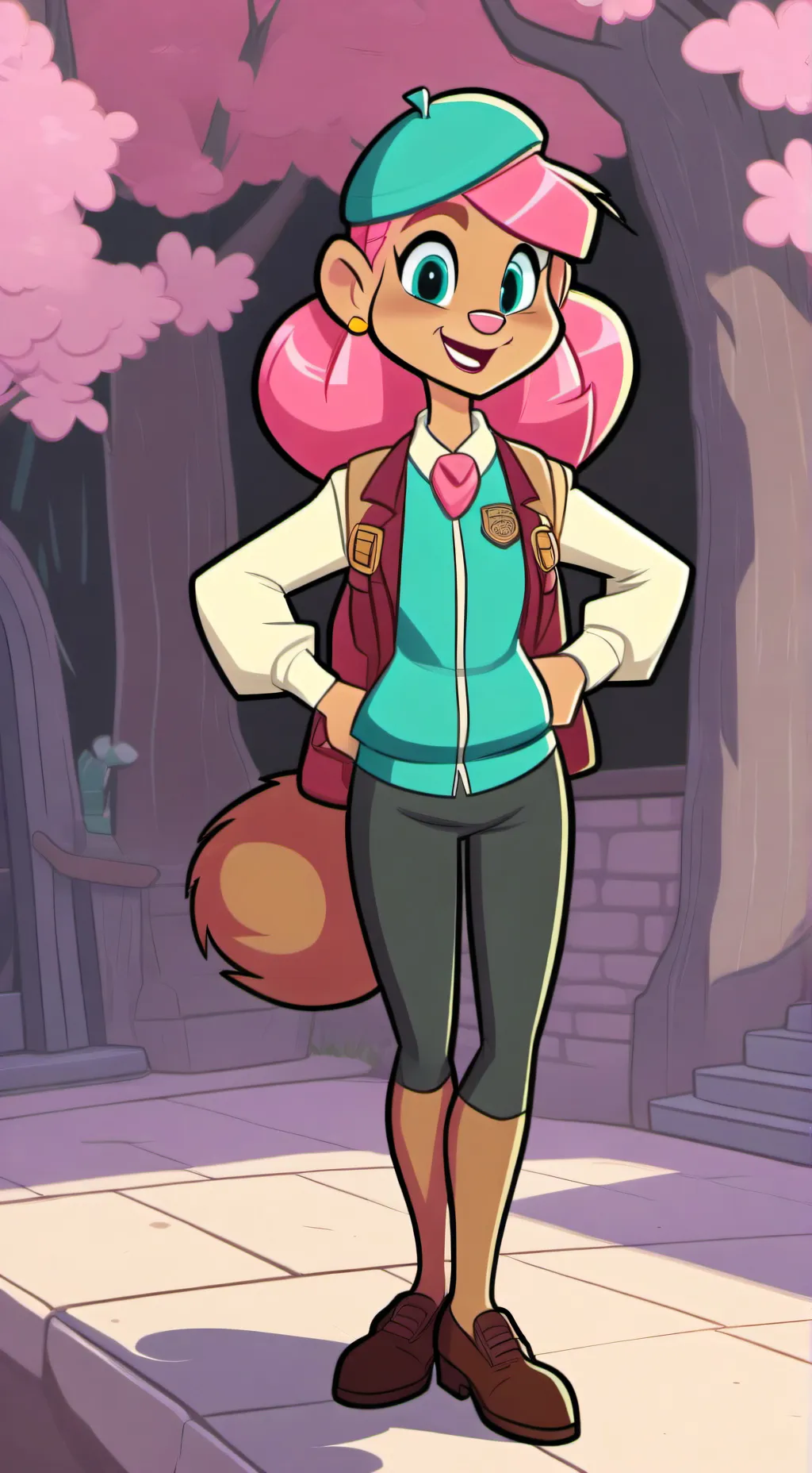 ai character: Patsy Smiles background