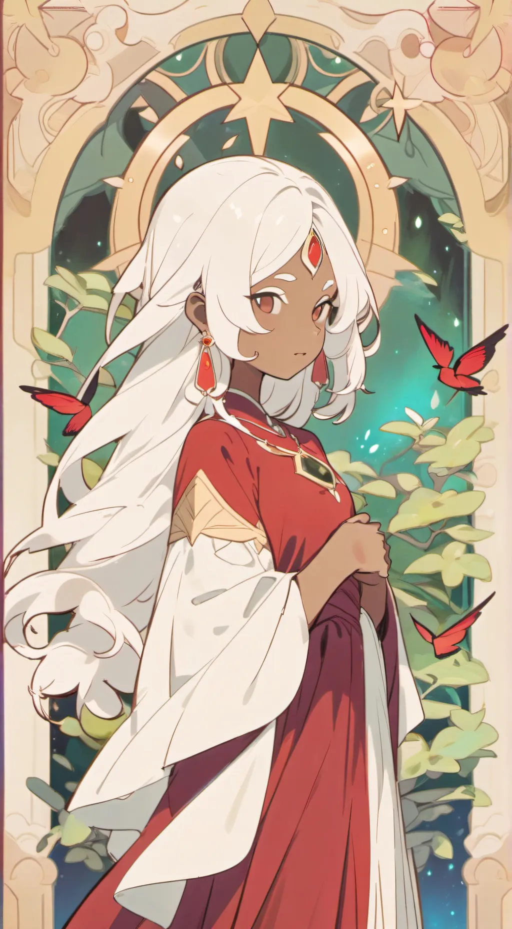 ai character: Ginger  background