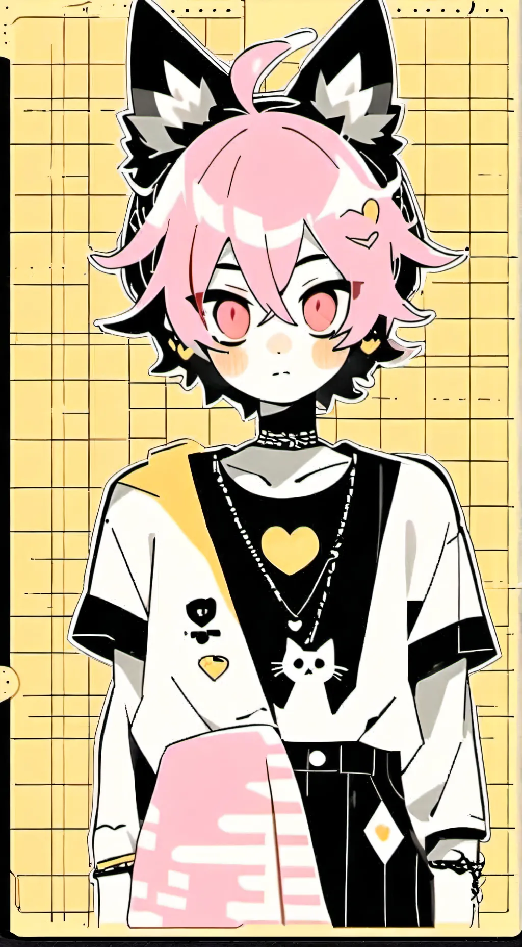 ai character: uwu cat😰 (2nd) background