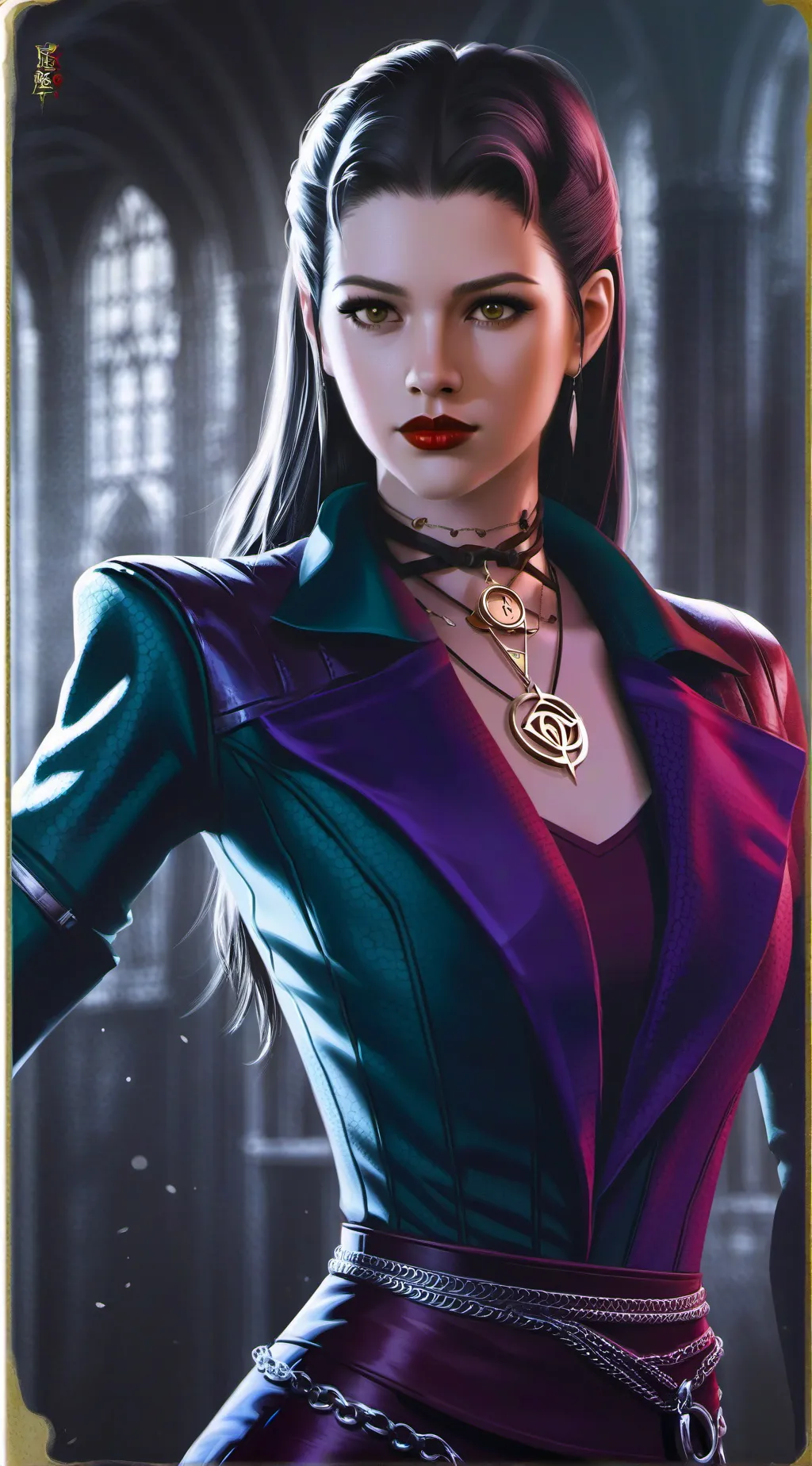 ai character: Nora Vyria background