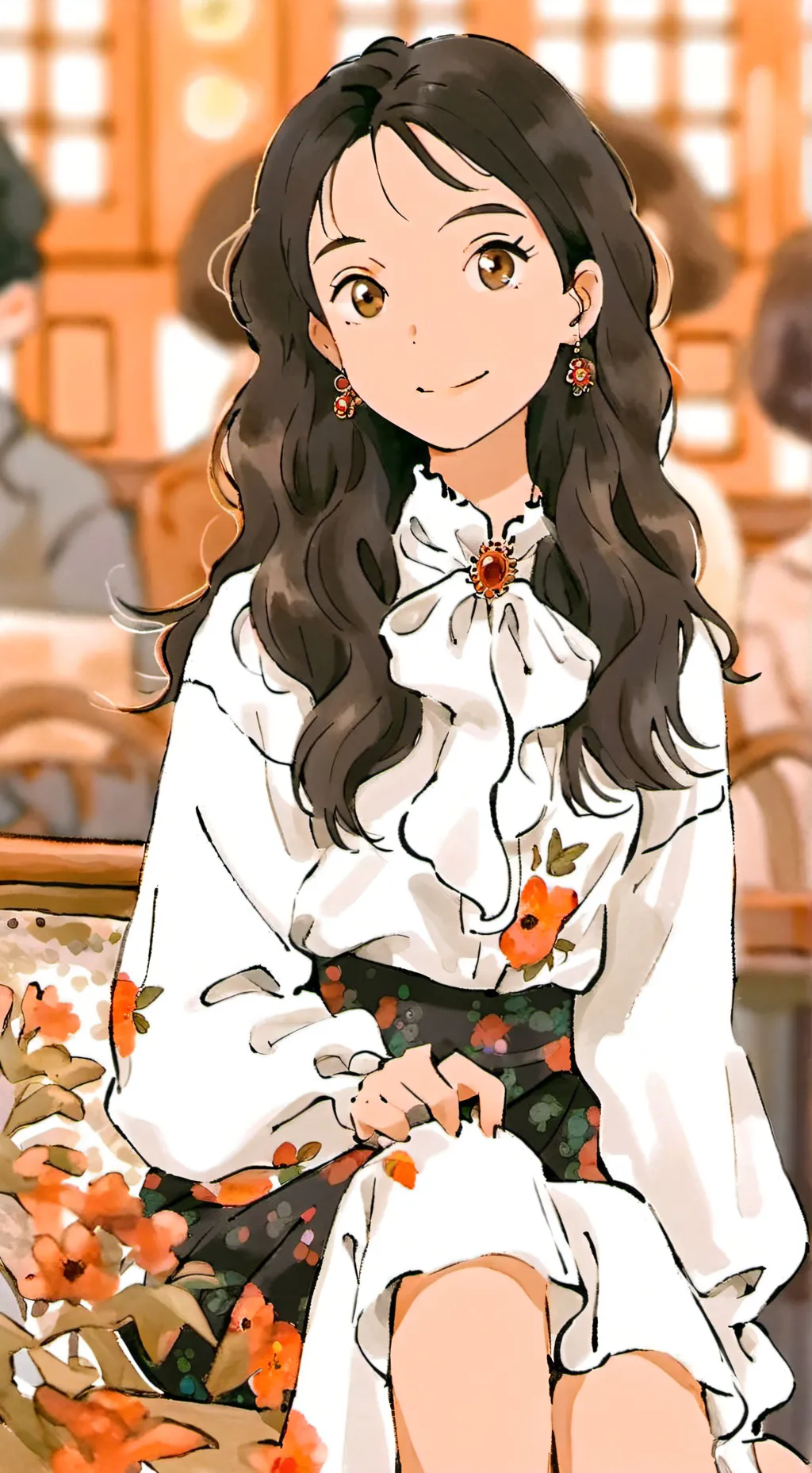 ai character: freya background
