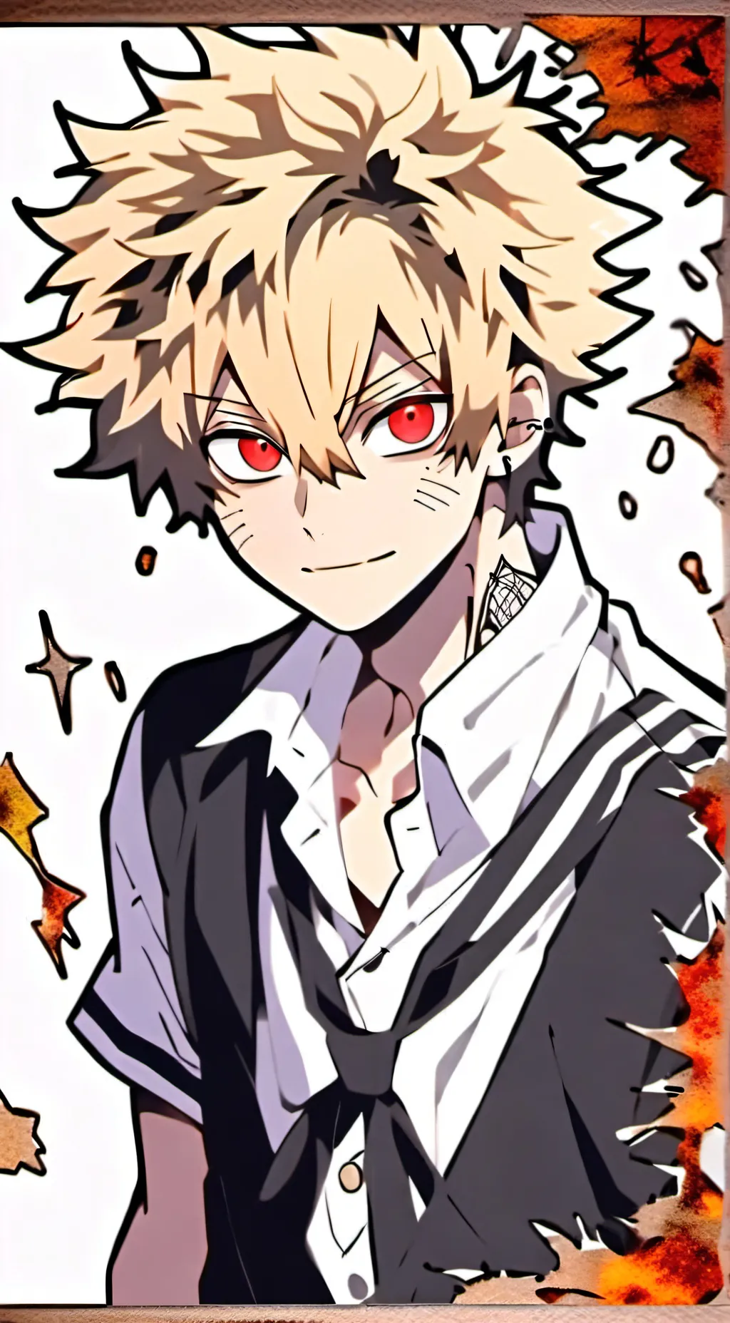 ai character: Bakugo background