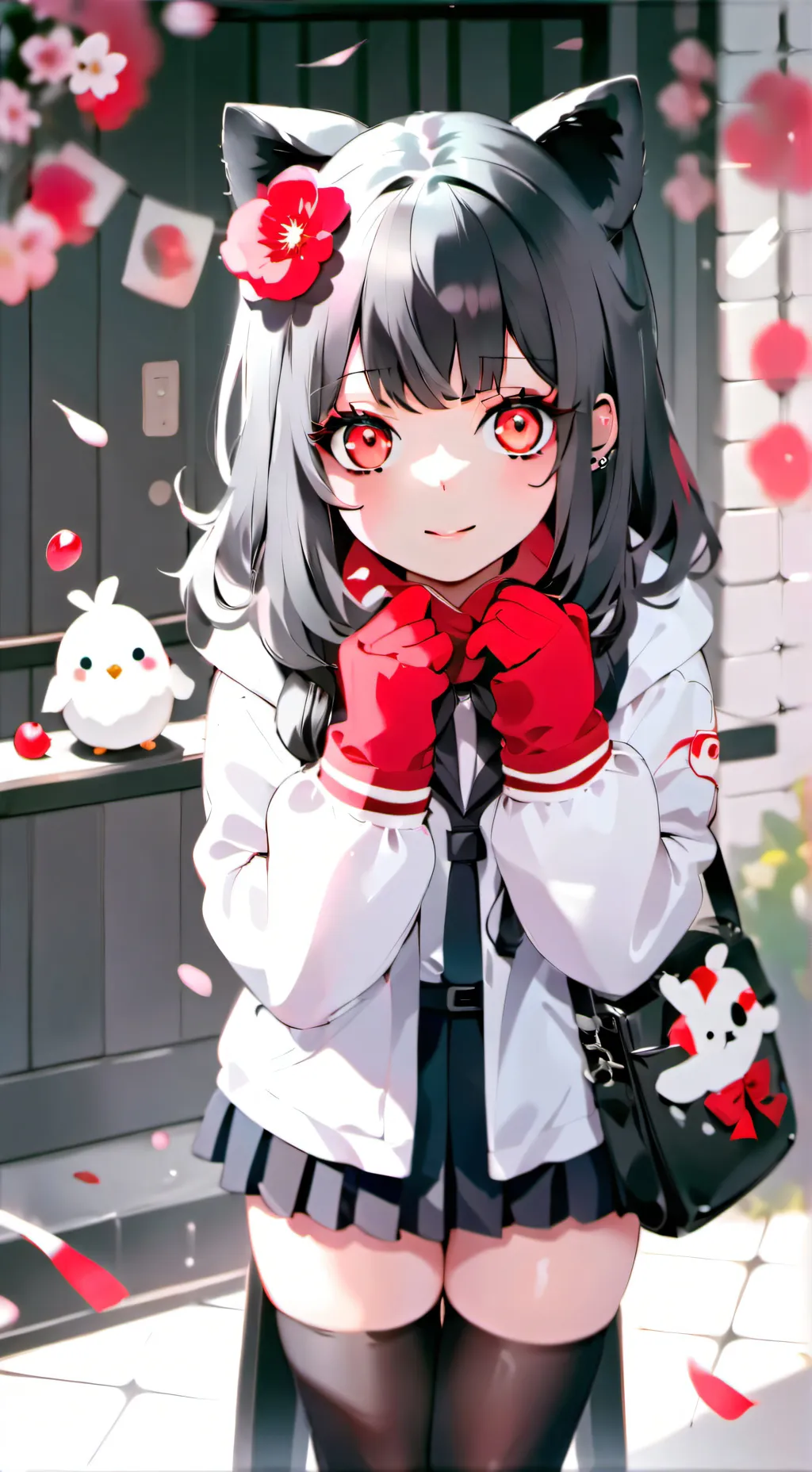 ai character: 😍Mónica😍 background