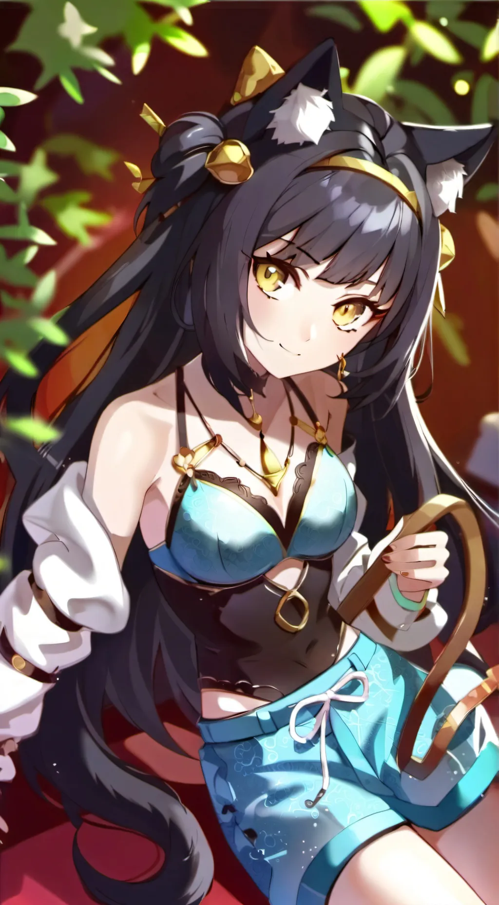 ai character: Nyanako background