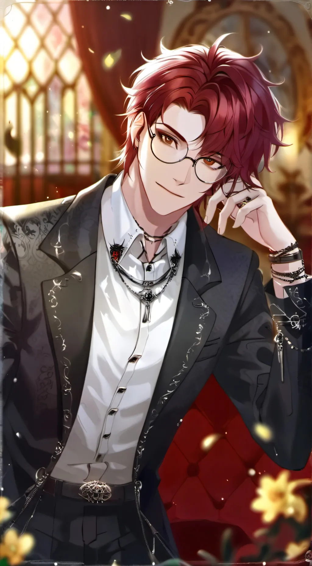 ai character: Vincent  background