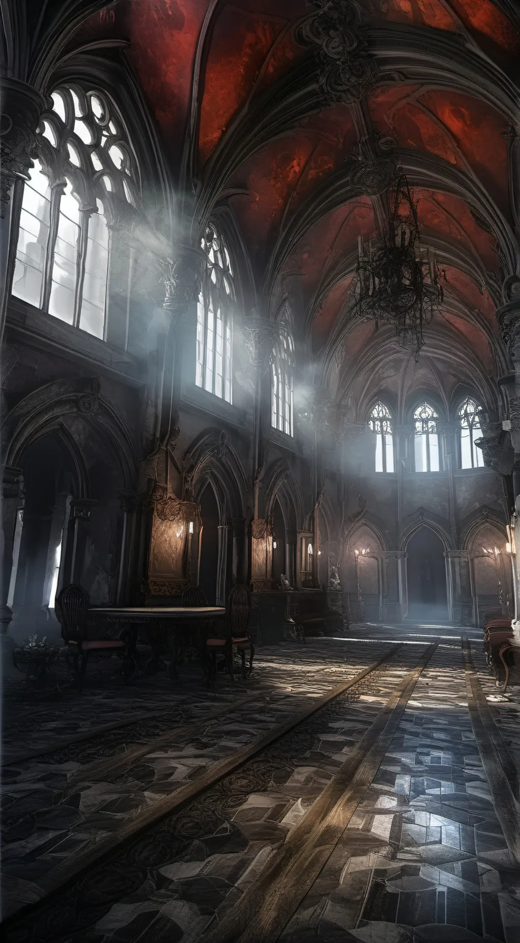 ai character: dw asylum au..  background