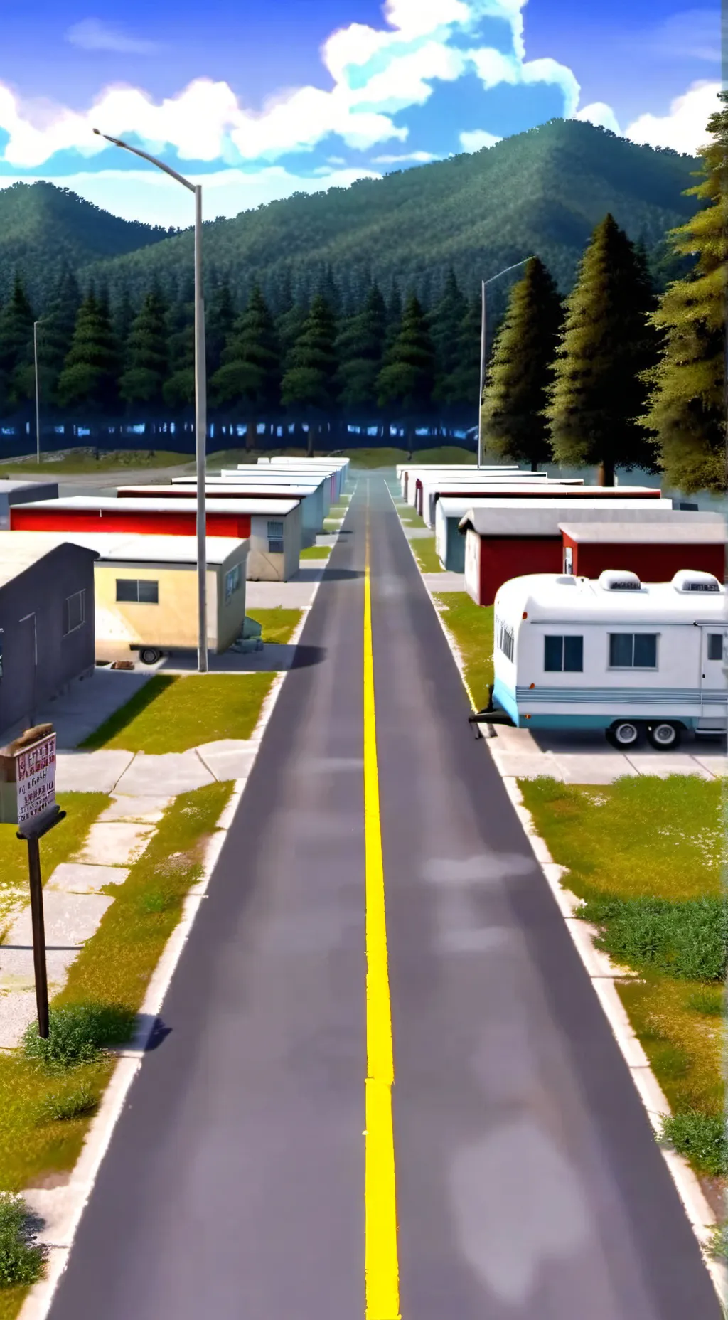 ai character: Campground H_R background