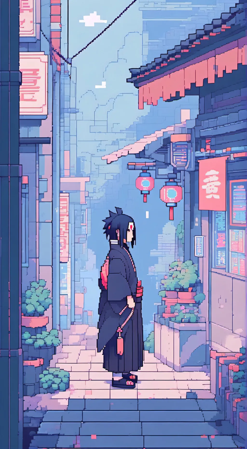 ai character: Itachi background