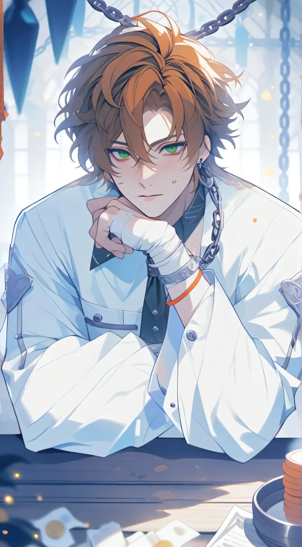 ai character: Nolan background