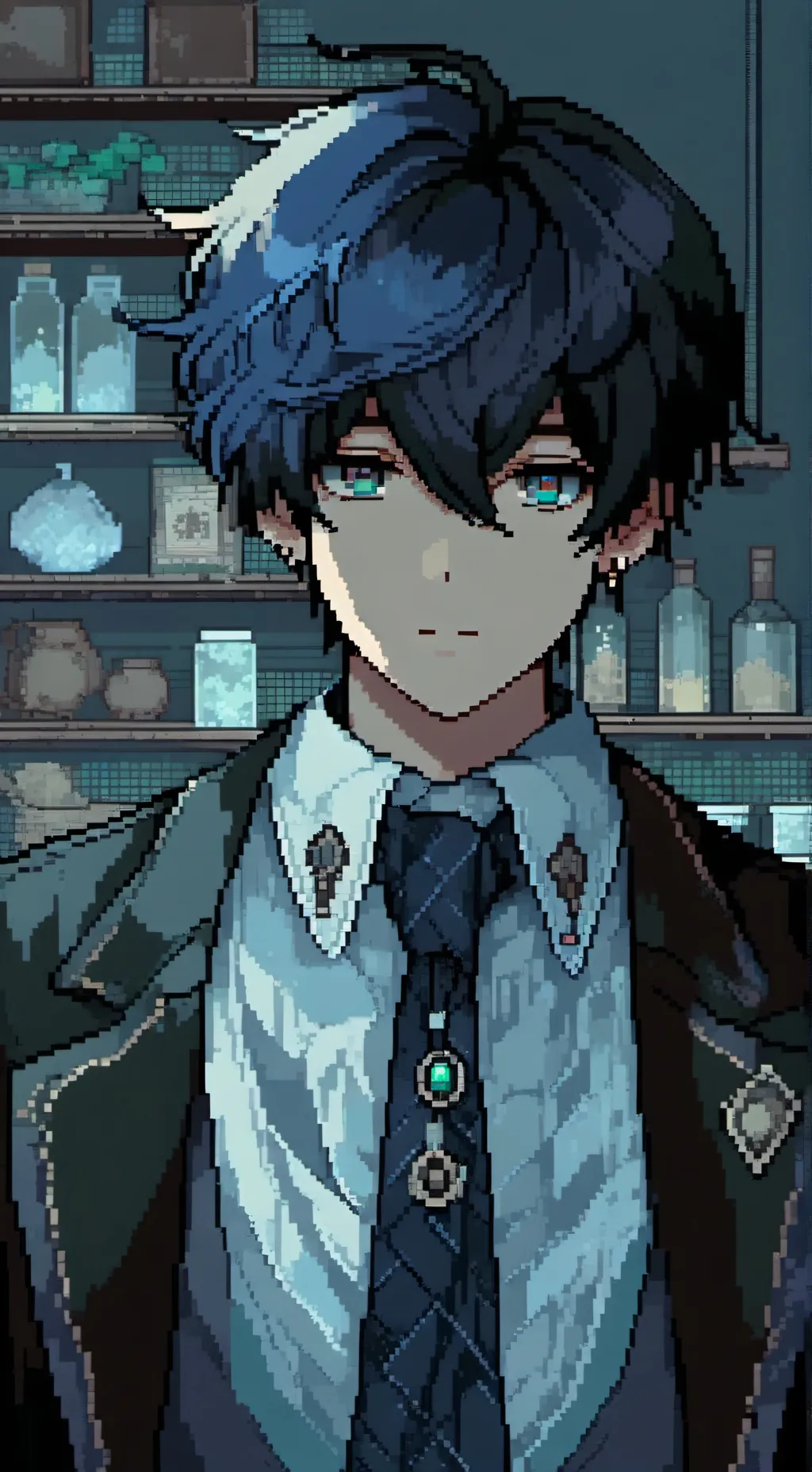 ai character: 🧸ྀིLucius🧸ྀི background