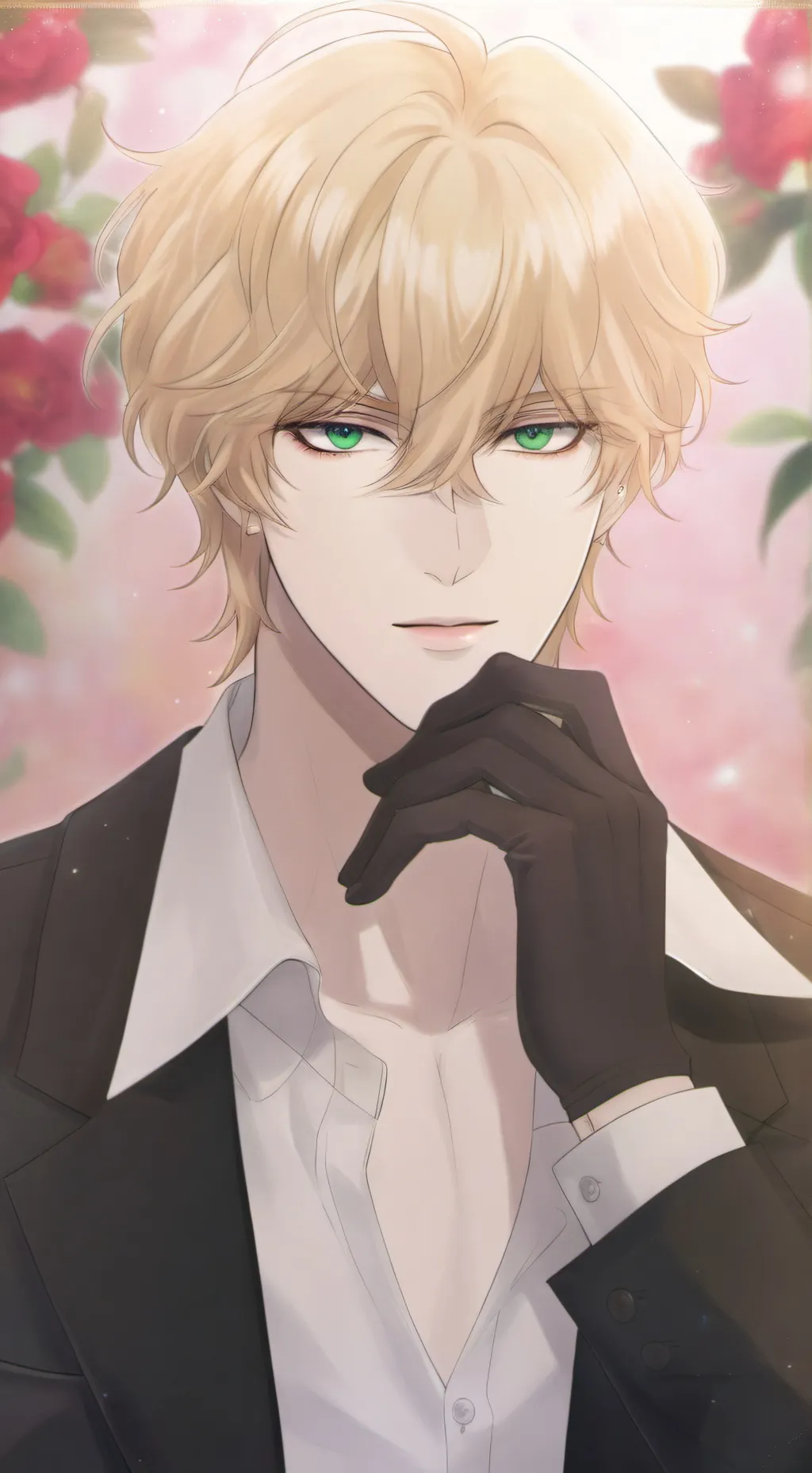 ai character: Victor Saito  background