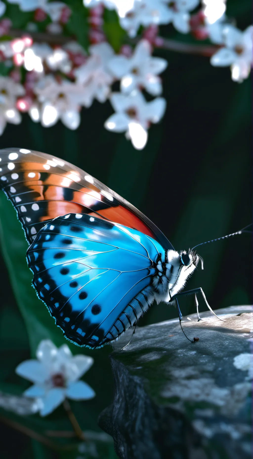 ai character: Butterfly Guider background