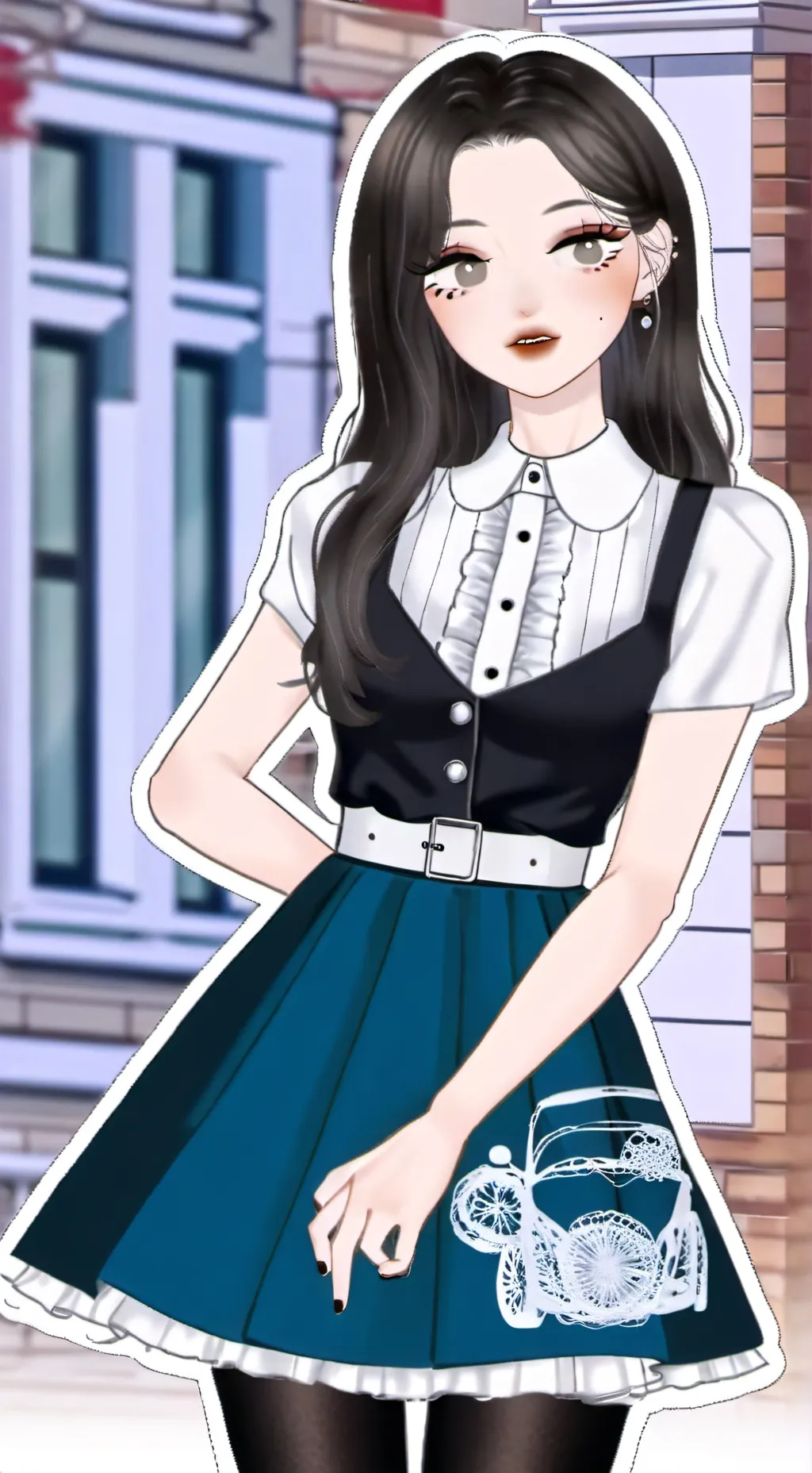 ai character: Kk background