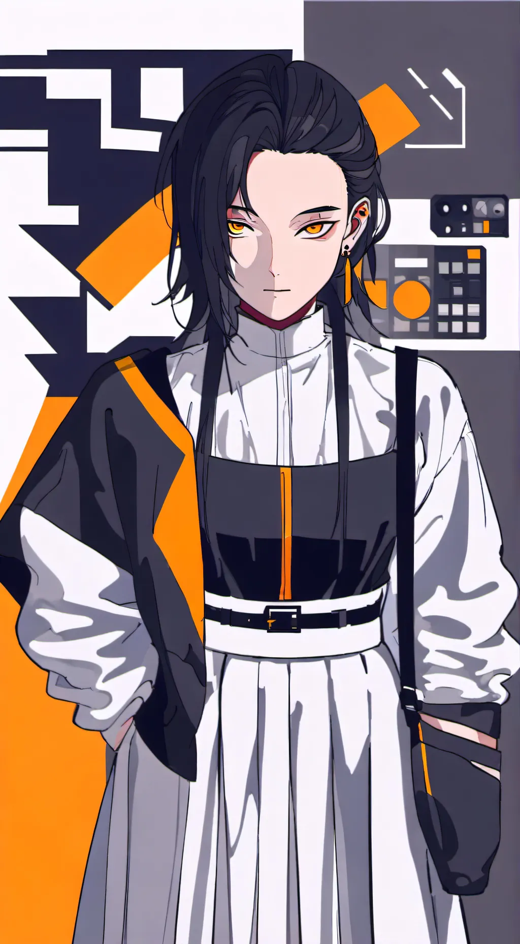 ai character: for element background