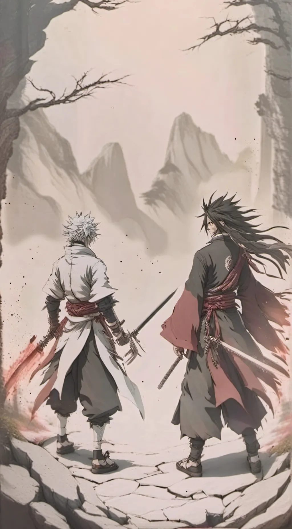 ai character: rengoku vs akaza background