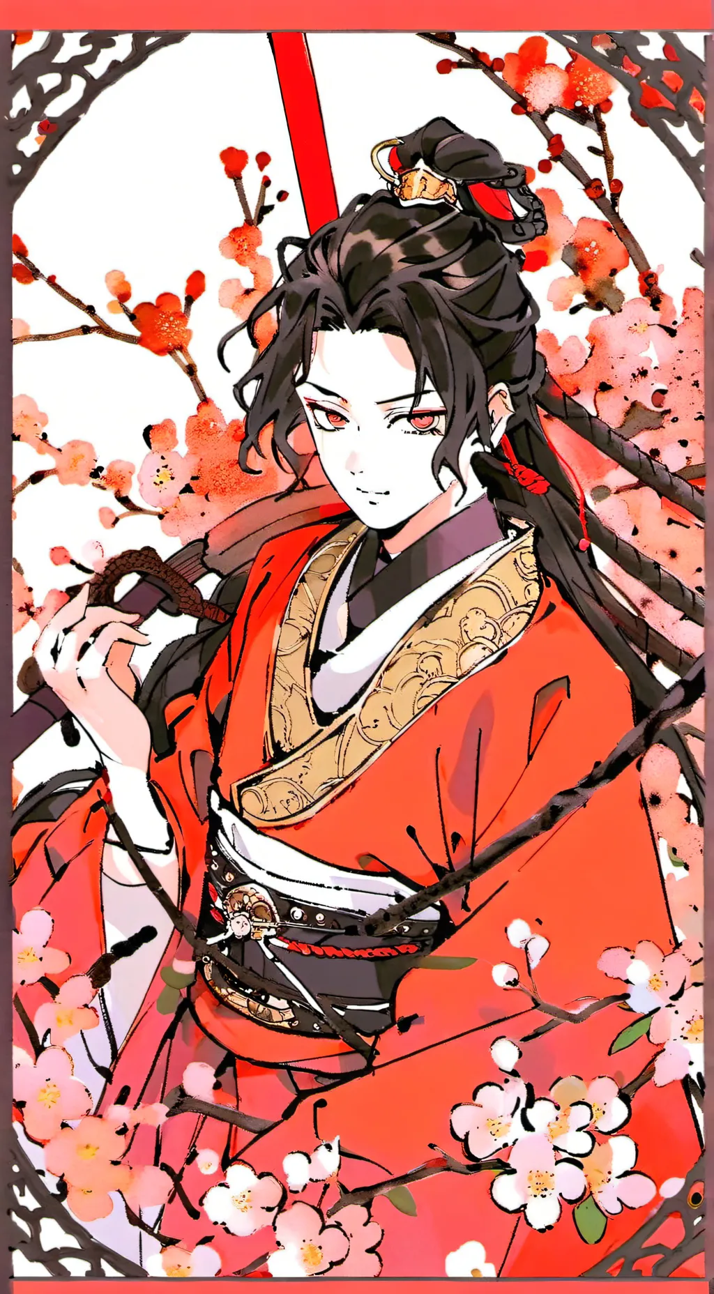 ai character: Muzan(DEMON KING)  background
