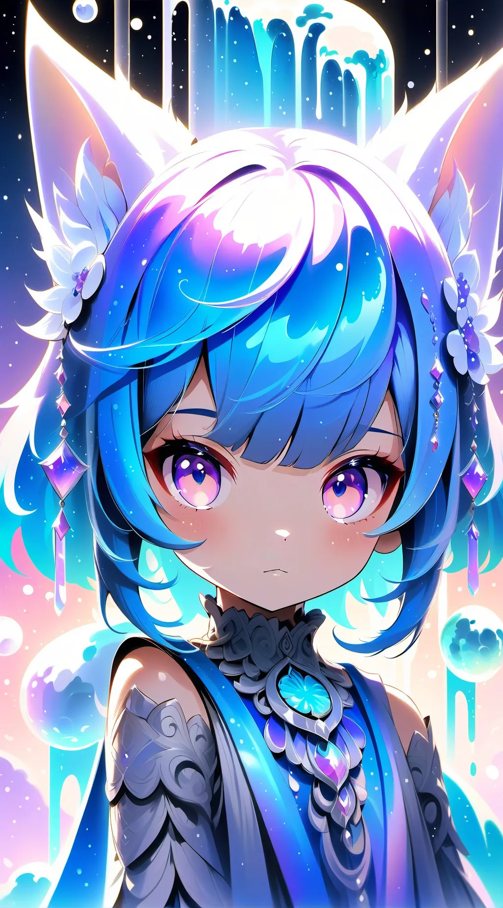 ai character: Fruitcake.. background