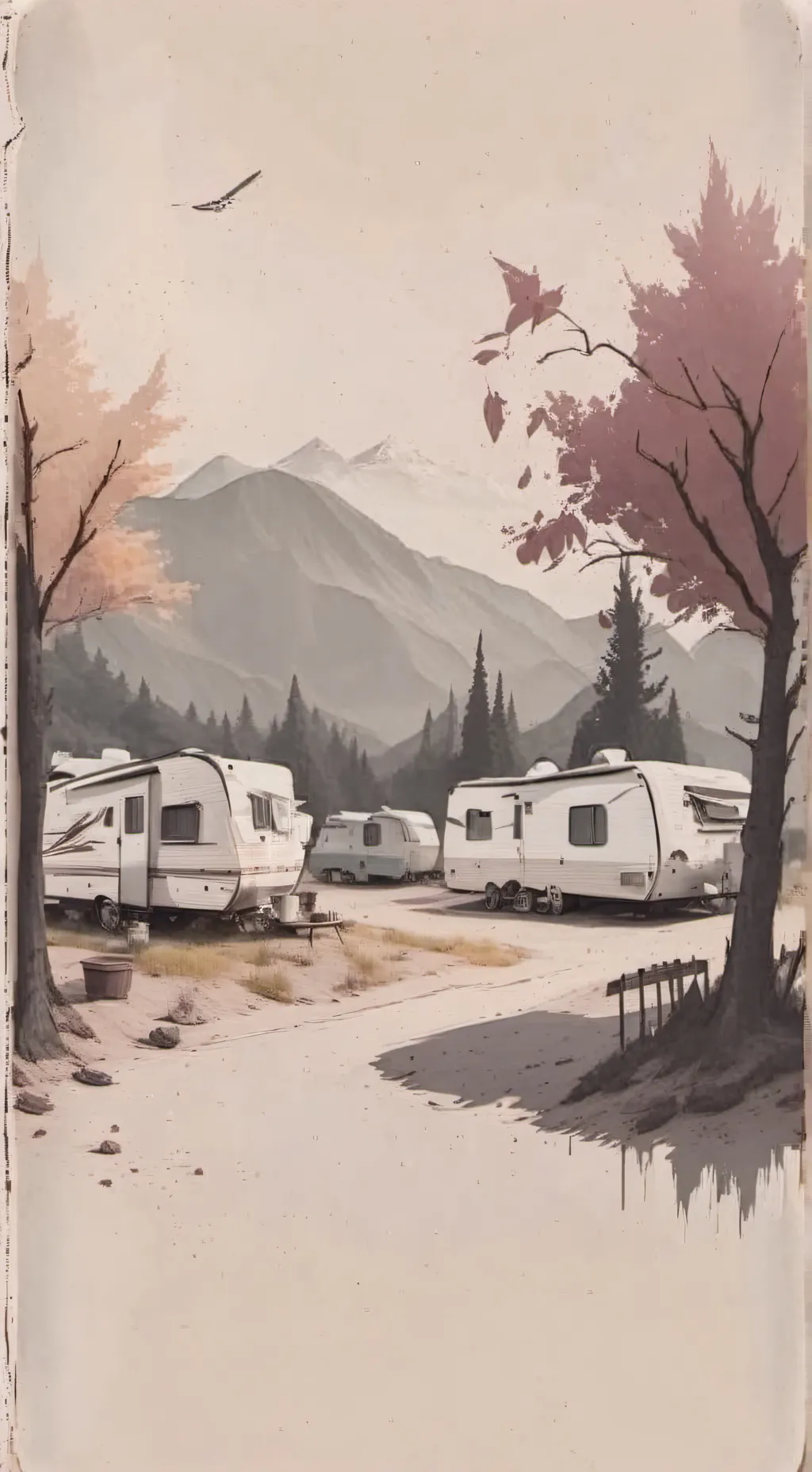 ai character: Campground H_R background