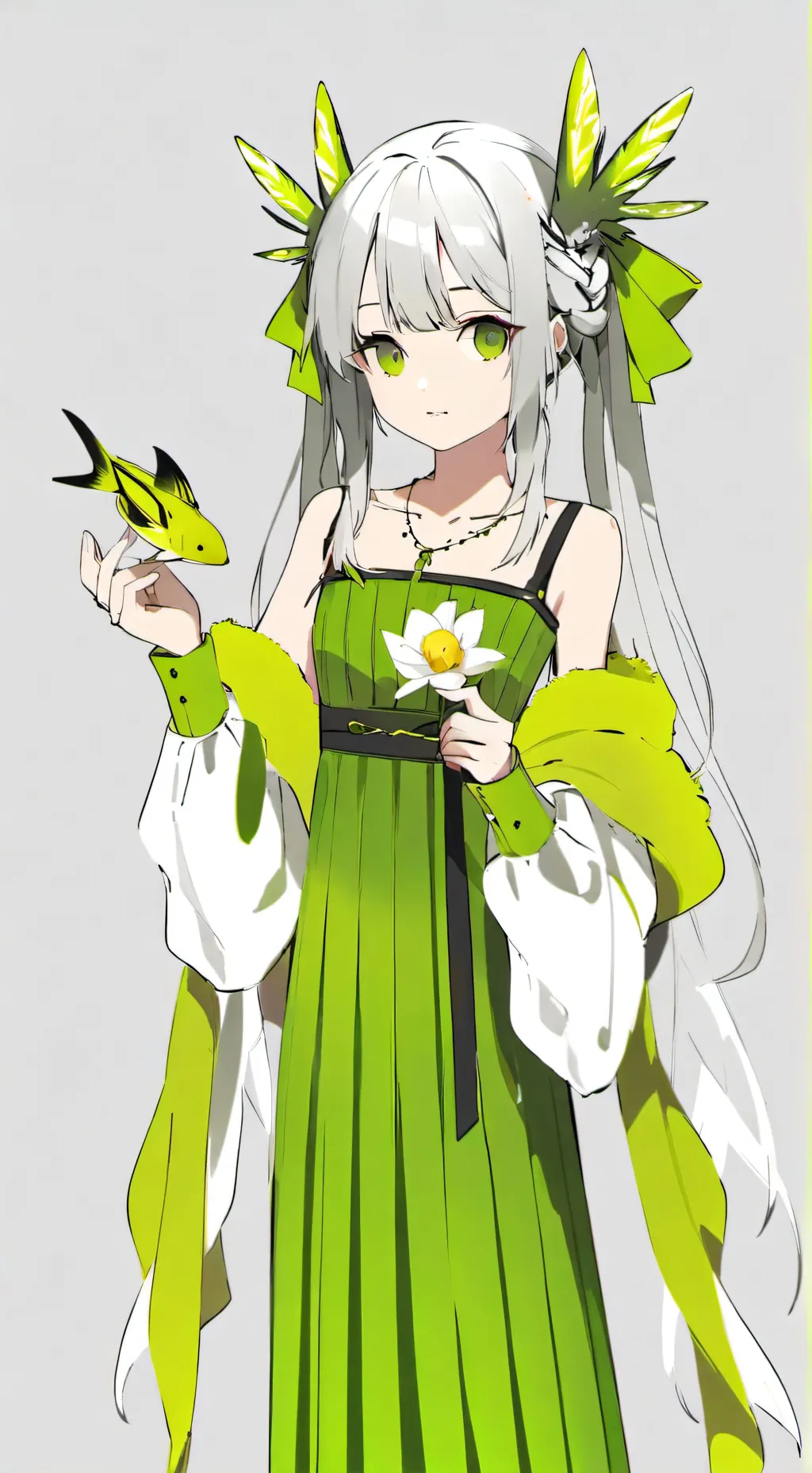 ai character: Dandys world :,) background