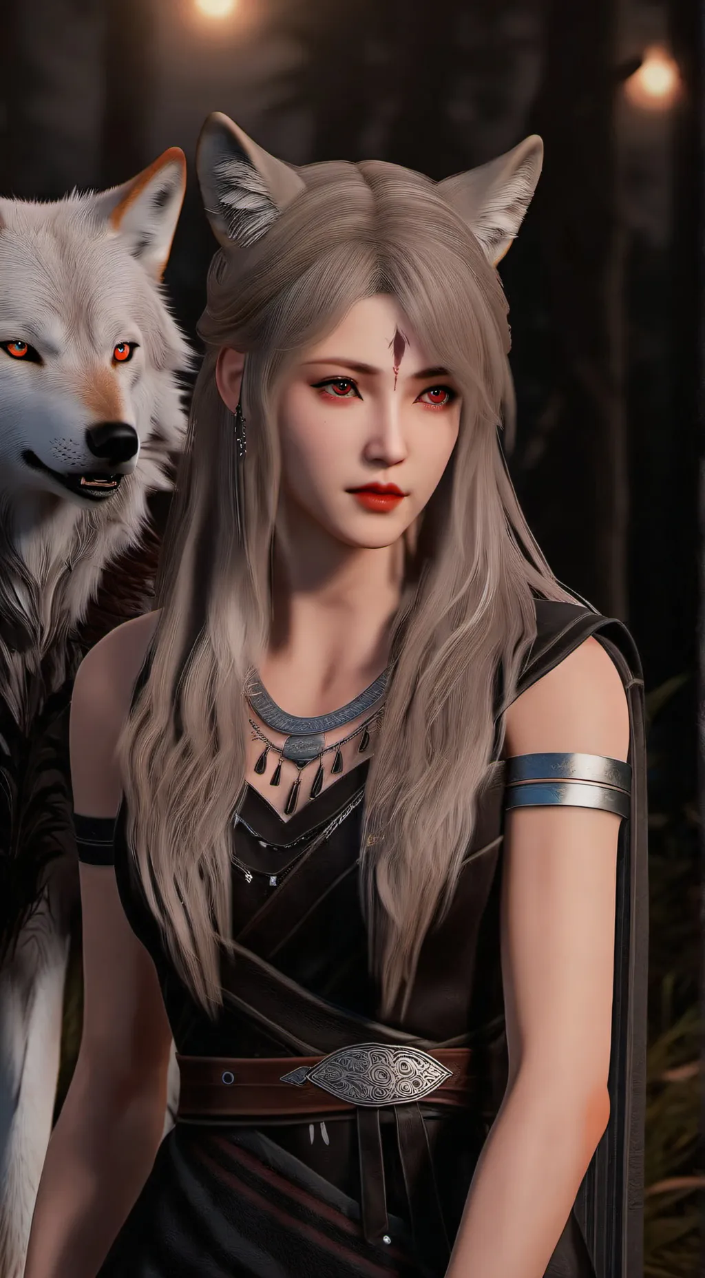 ai character: Loona background