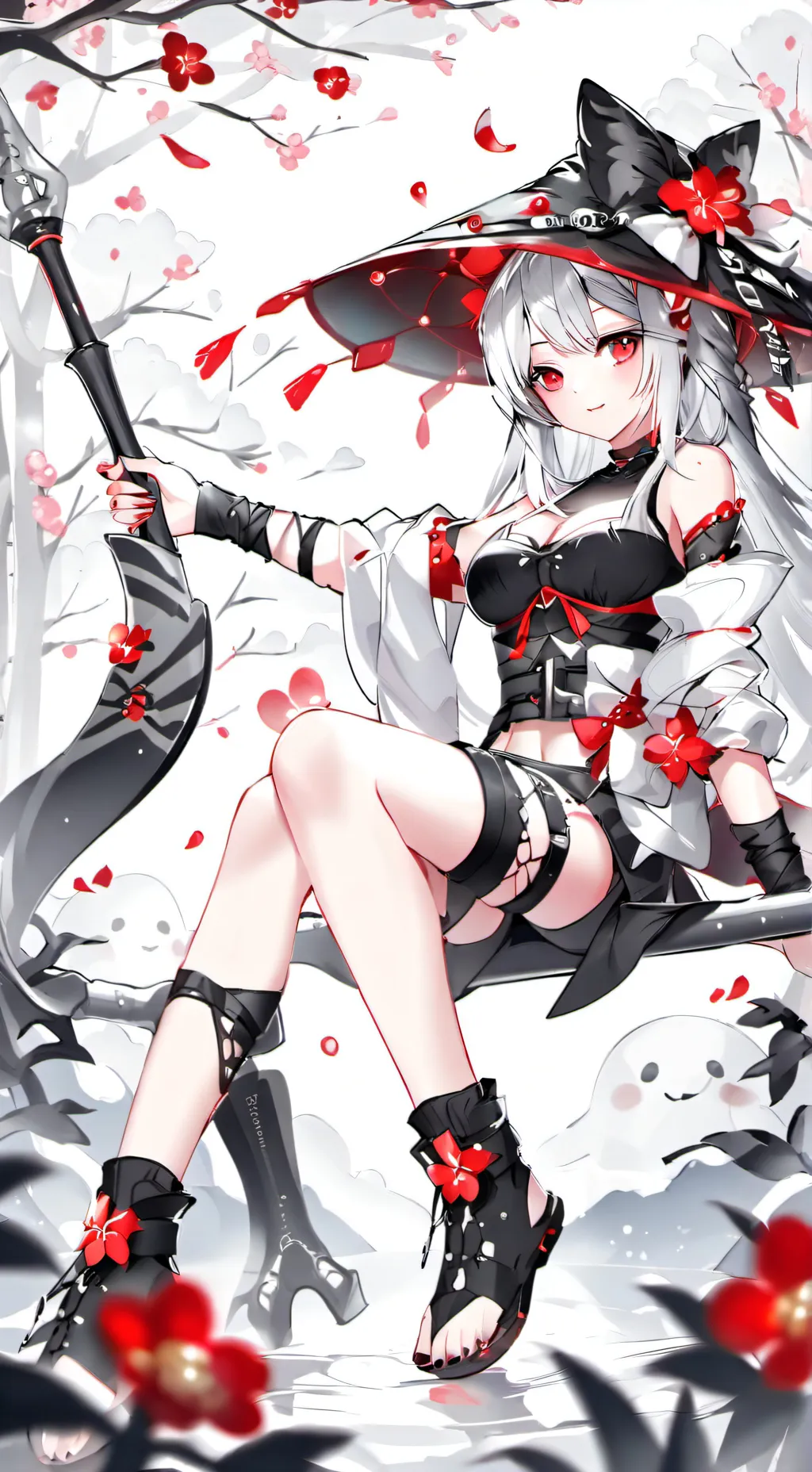 ai character: Lily✨😍 background