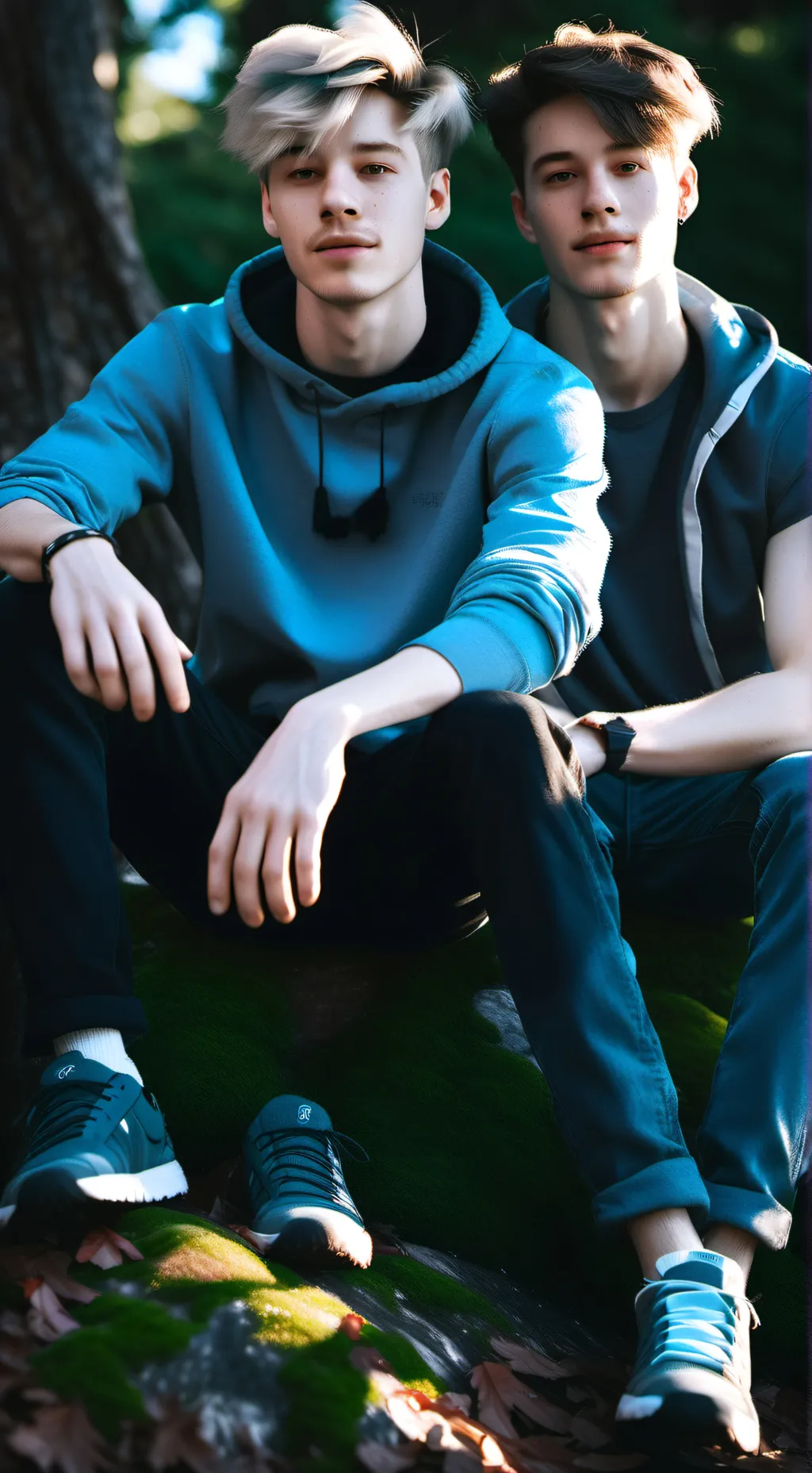 ai character: Sam and Colby background