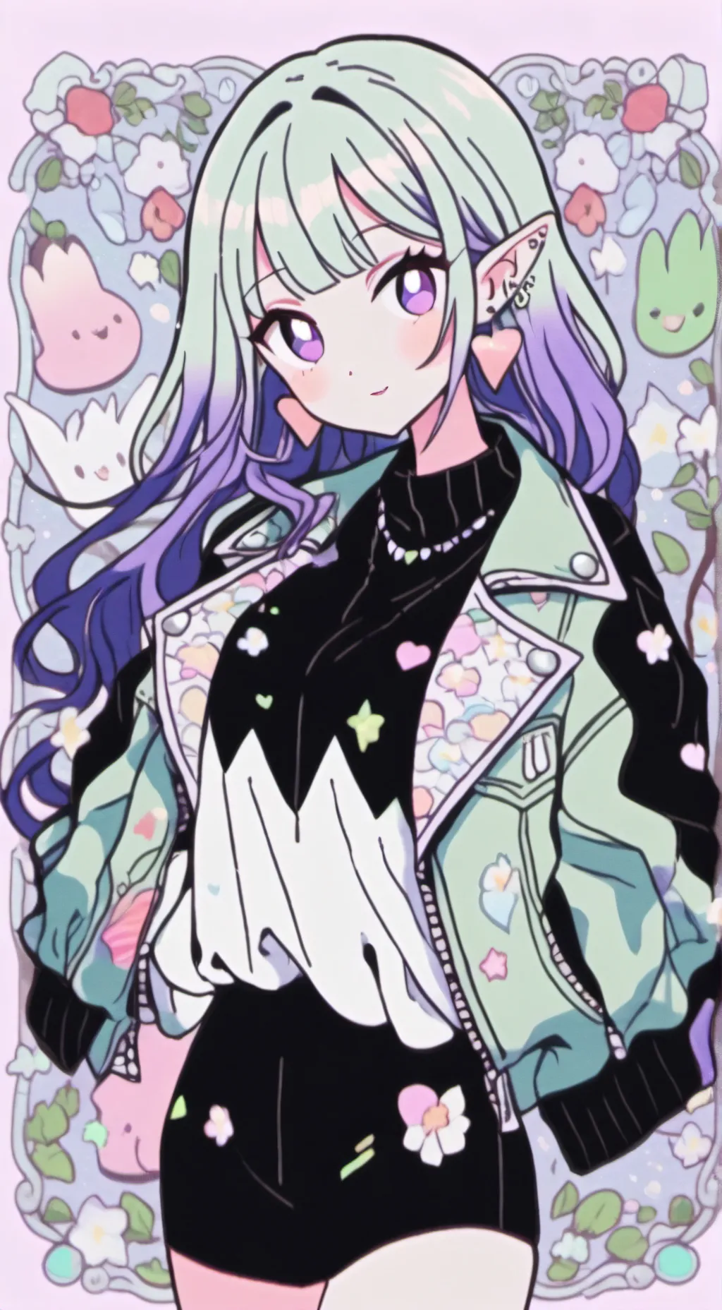 ai character: Elle background