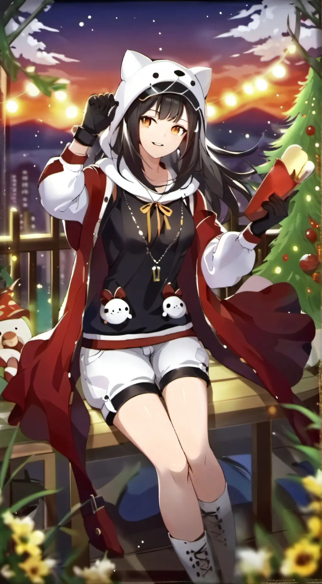 ai character: Shinkami sick background