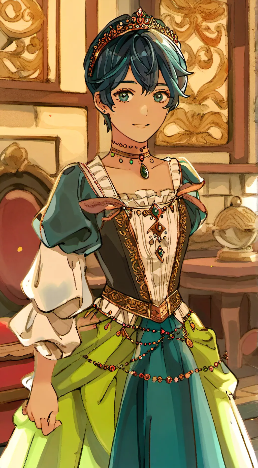 ai character: Eliana Nudra background