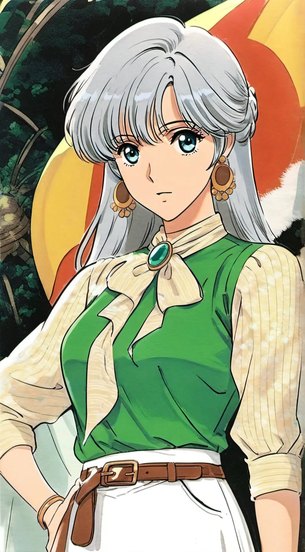 ai character: sofia background