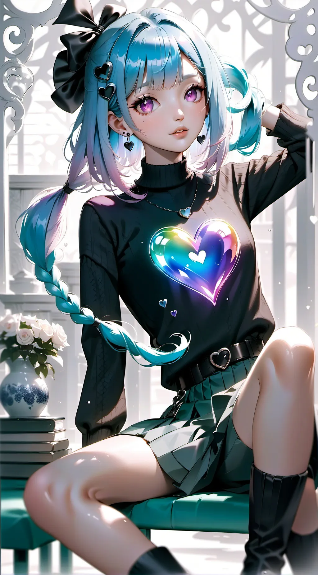 ai character: Simon mean background