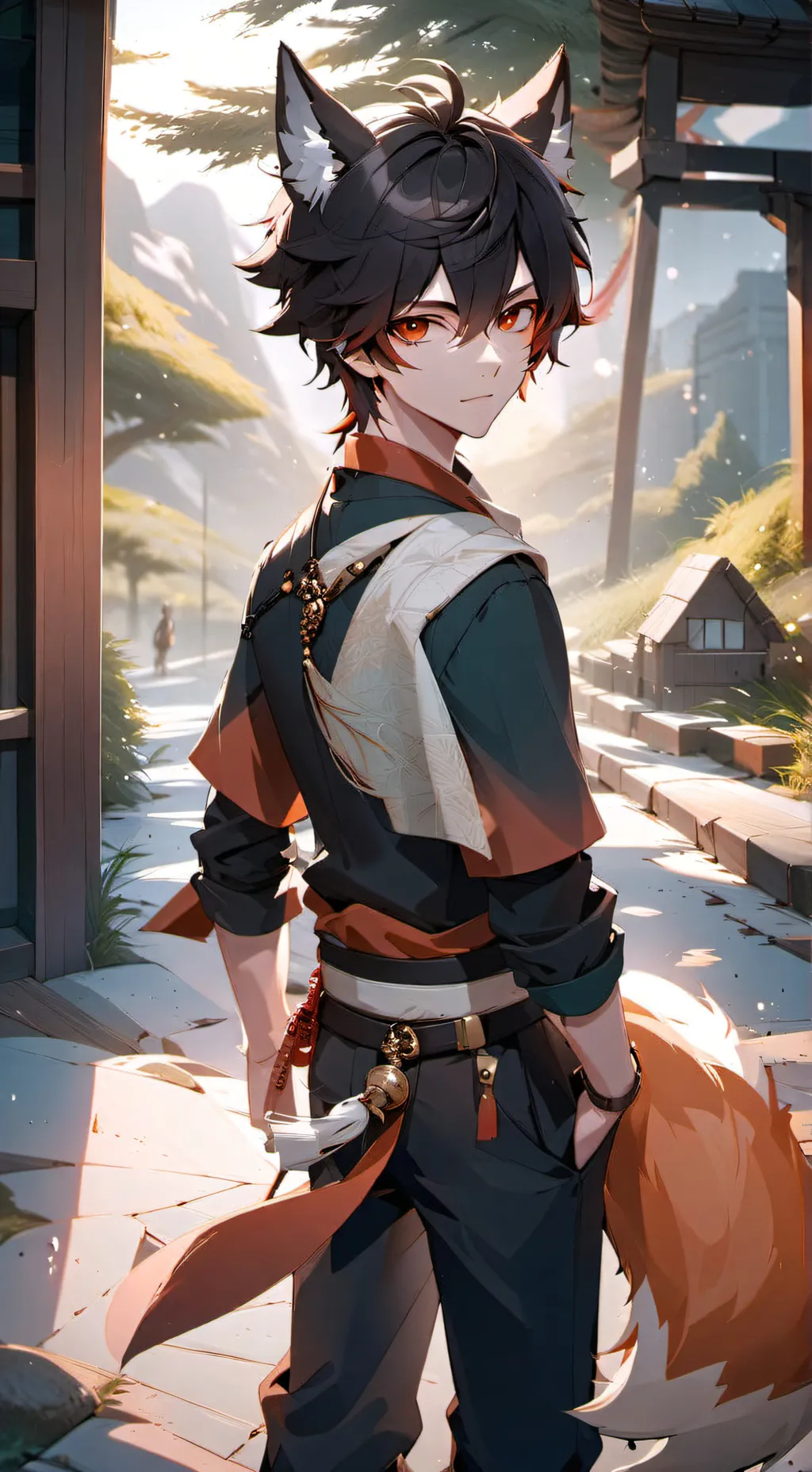 ai character: Adelio background