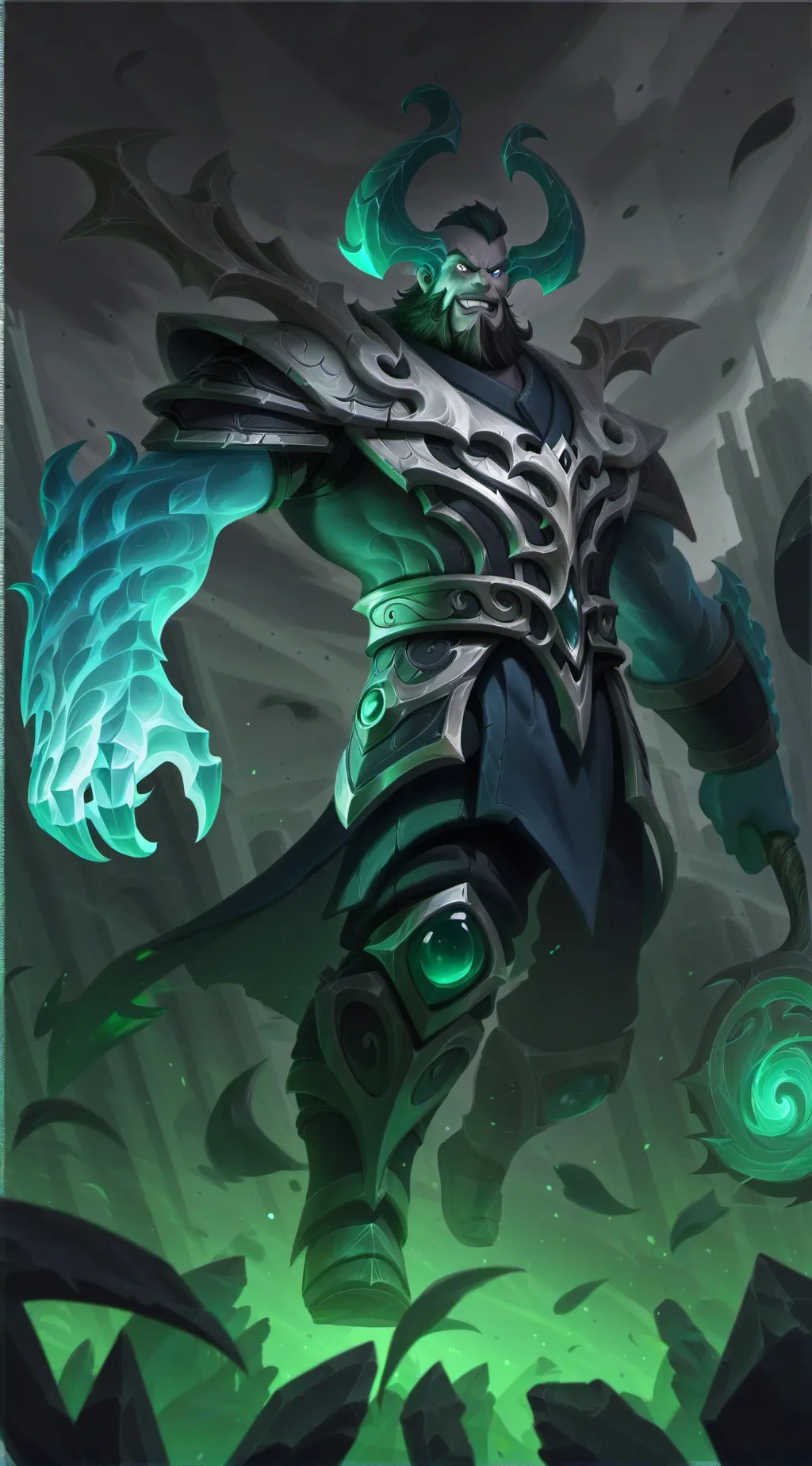 ai character: md abandon  background