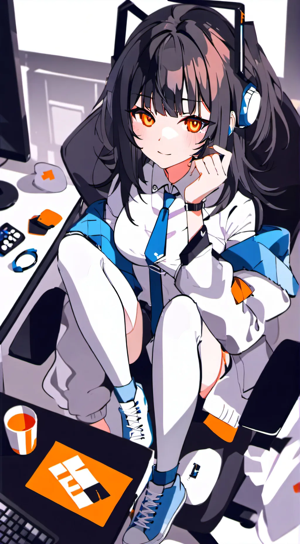 ai character: Anna 👾 background