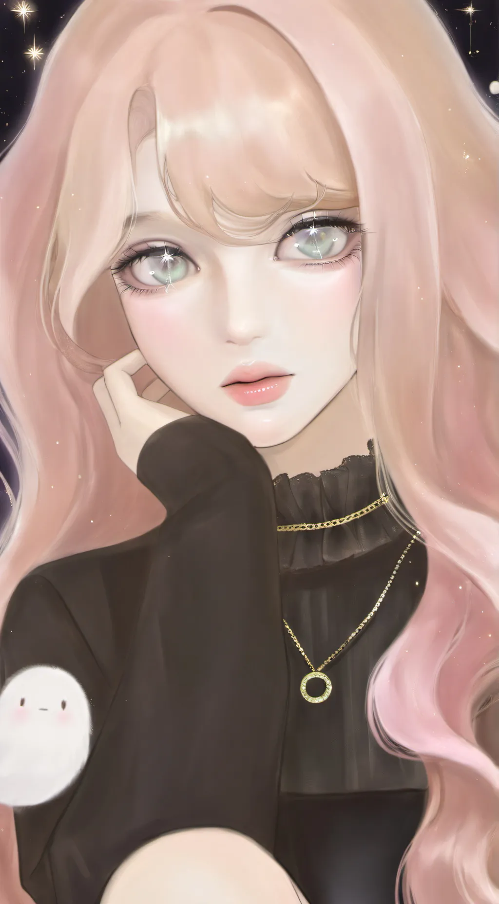 ai character: ●Bounty Hunter● background