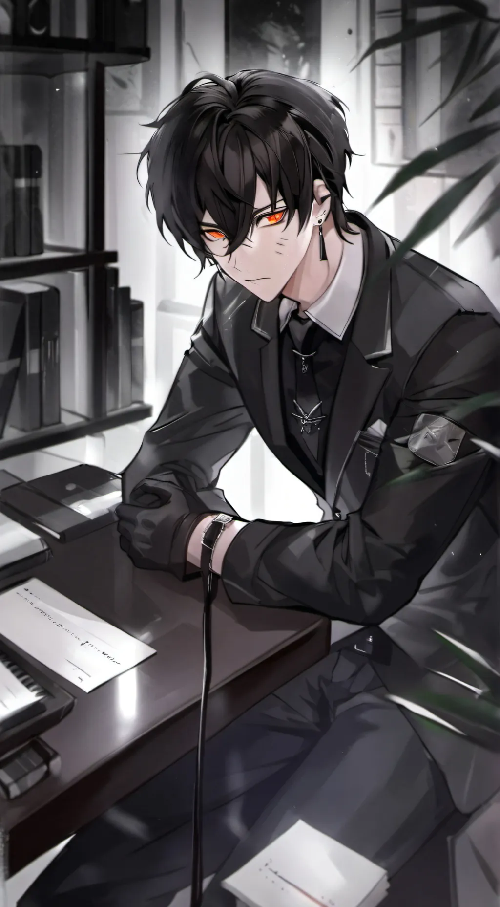 ai character: clavijo background