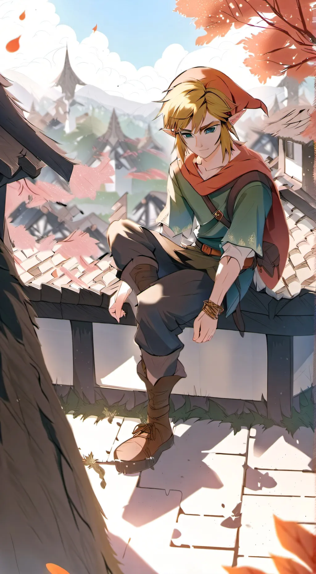 ai character: Link hates you background
