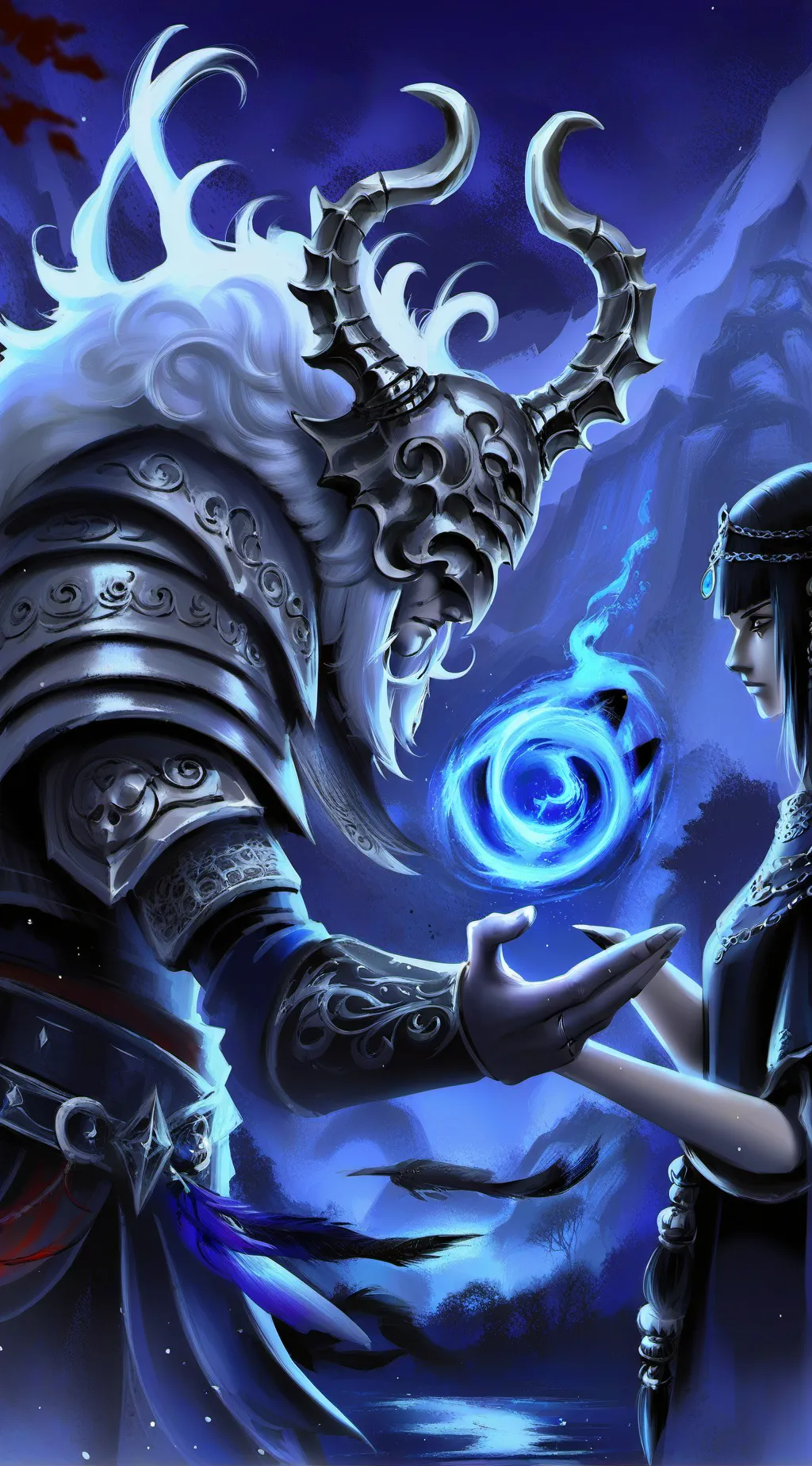 ai character: Forsaken background