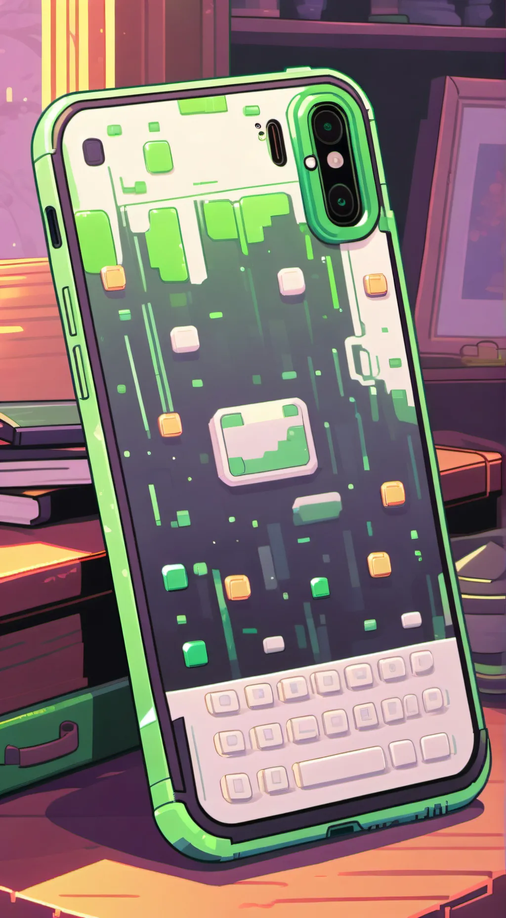 ai character: Finn wolf hard background