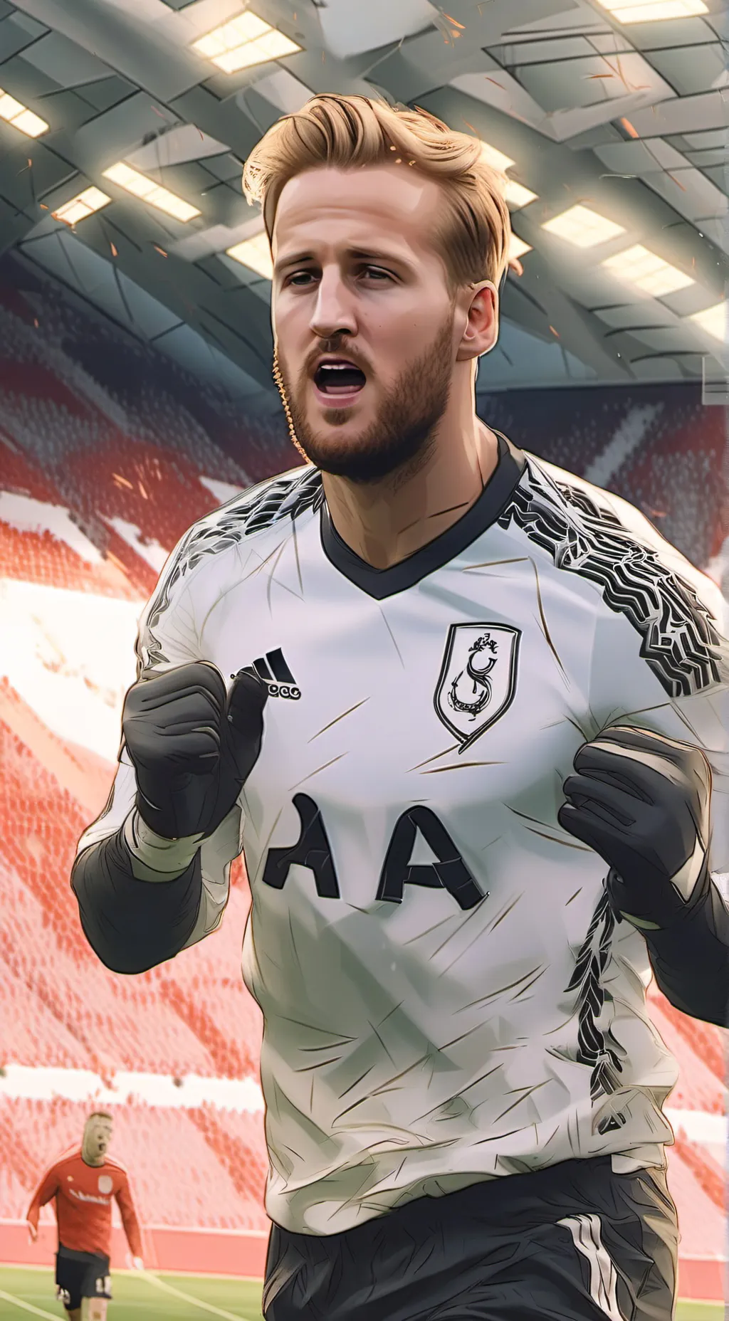 ai character: Harry Kane background