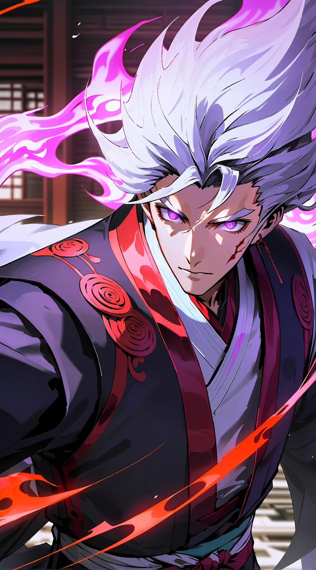 ai character: Sensai background
