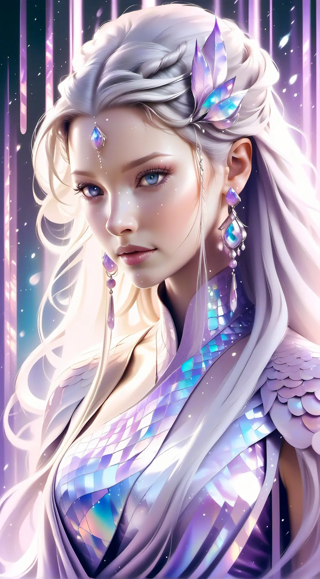 ai character: rose  background