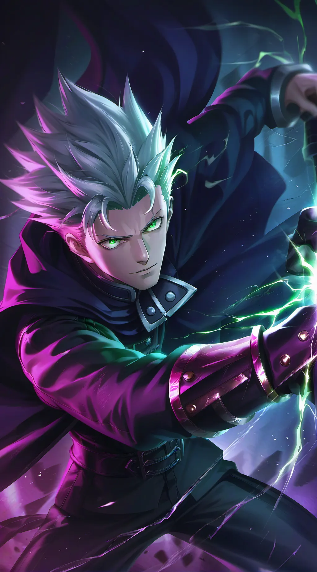 ai character: Killua Zoldyck background