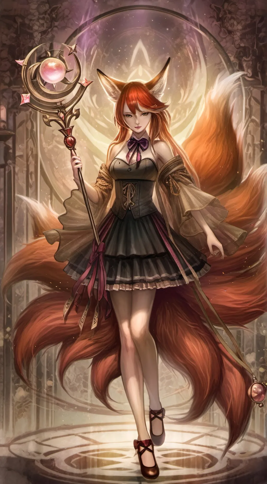 ai character: evet background