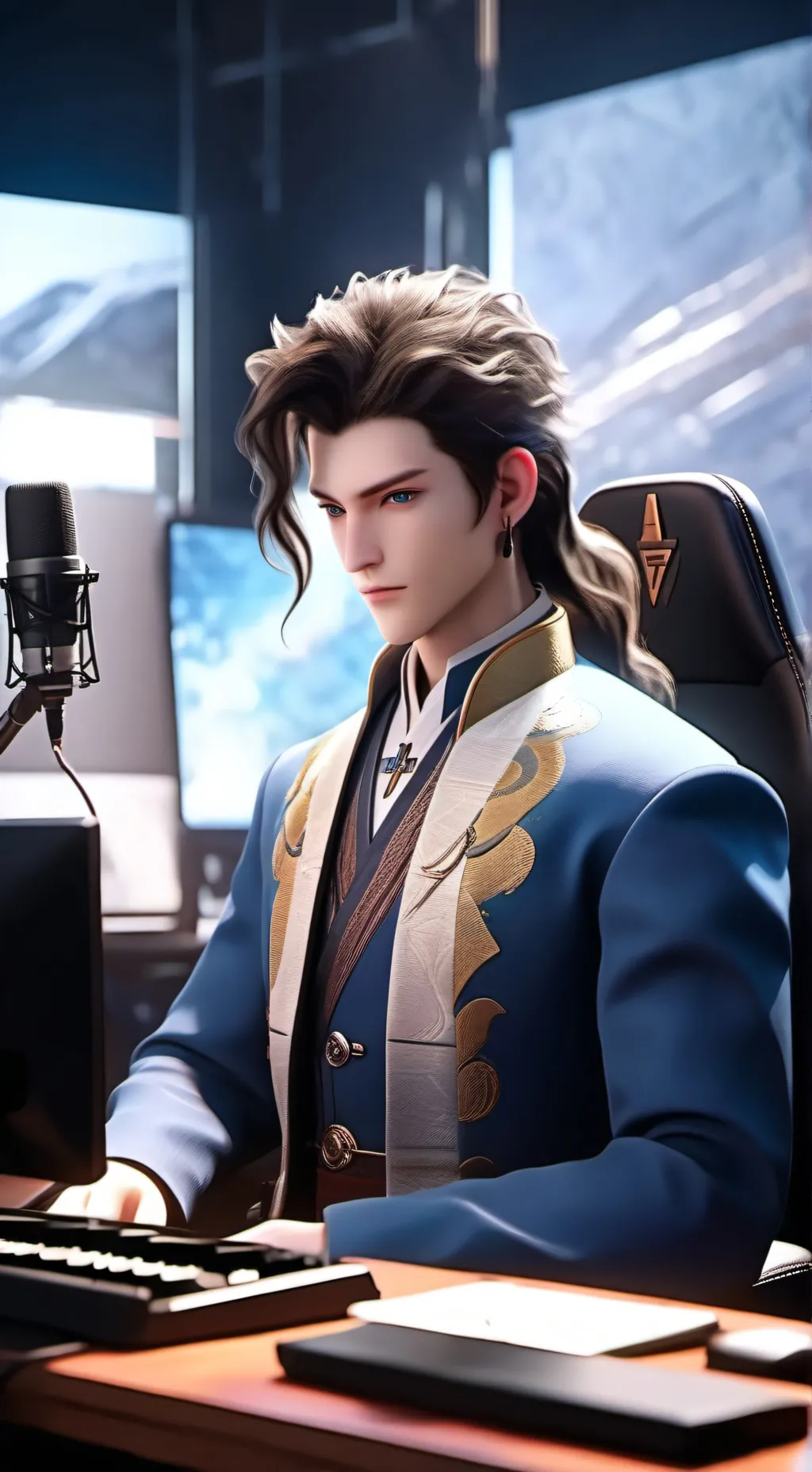 ai character: Empress of the Ste background