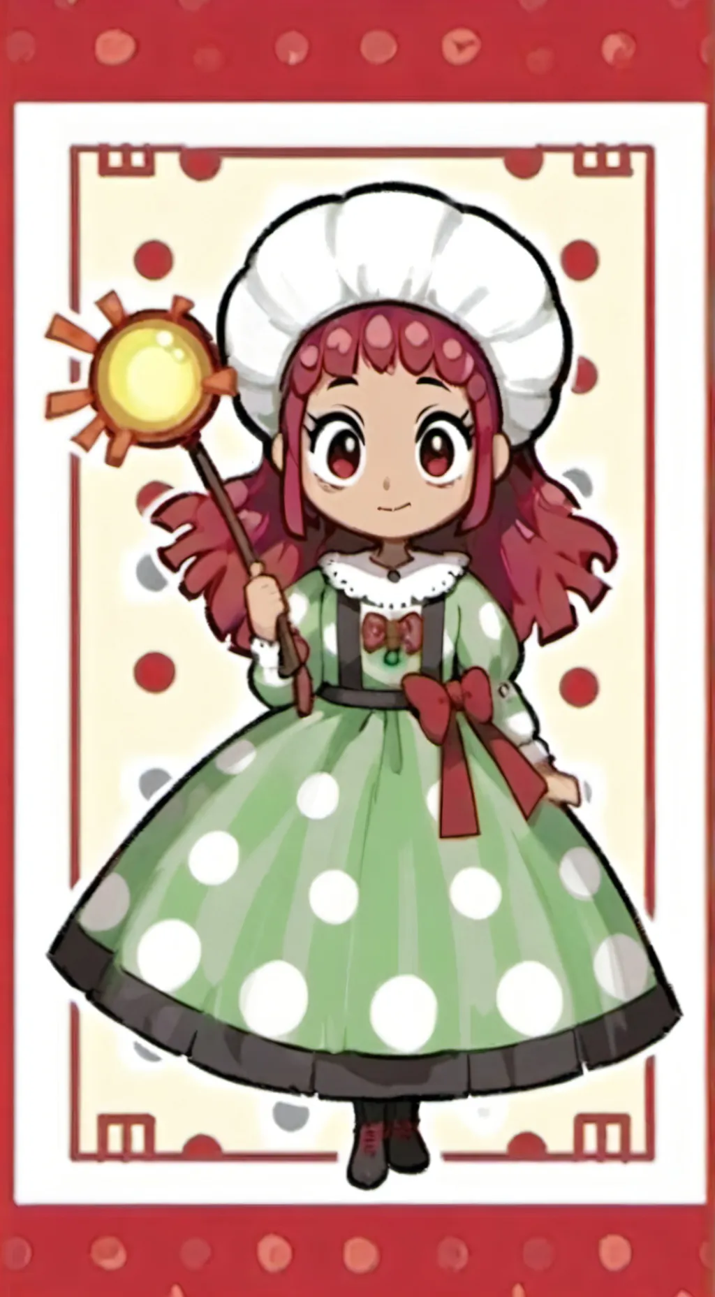 ai character: bobette x dandy background
