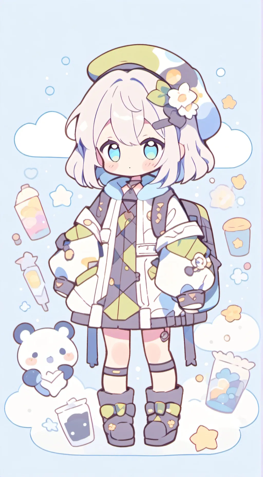 ai character: dw! background
